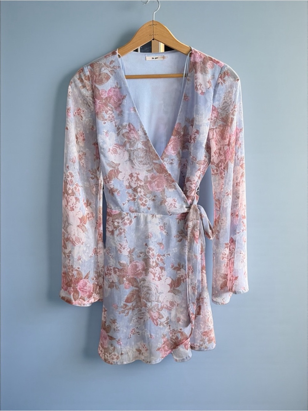 Mi‎ Ami Floral Wrap Dress Size S